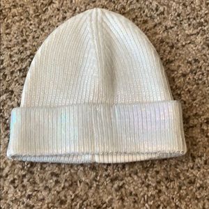 Iridescent beanie